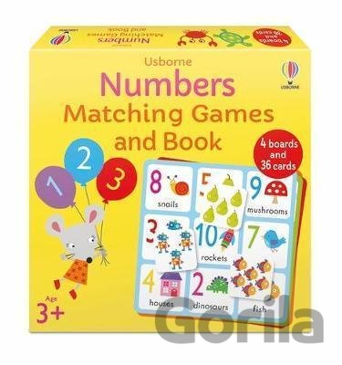 Kniha Numbers Matching Games and Book - Kate Nolan
