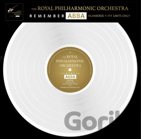 The Royal Philharmonic Orchestra: Remember ABBA (White) LP