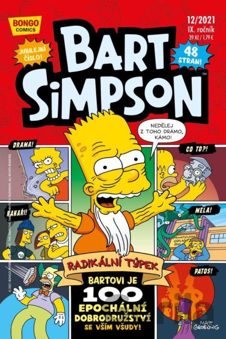 Kniha Simpsonovi - Bart Simpson 12/2021 - 