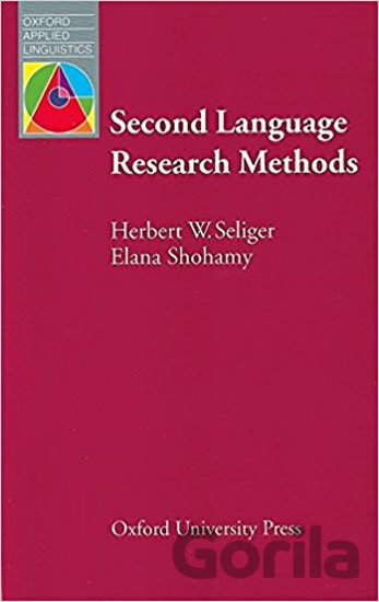 Kniha Oxford Applied Linguistics - Second Language Research Methods (2nd) - Herbert Seliger