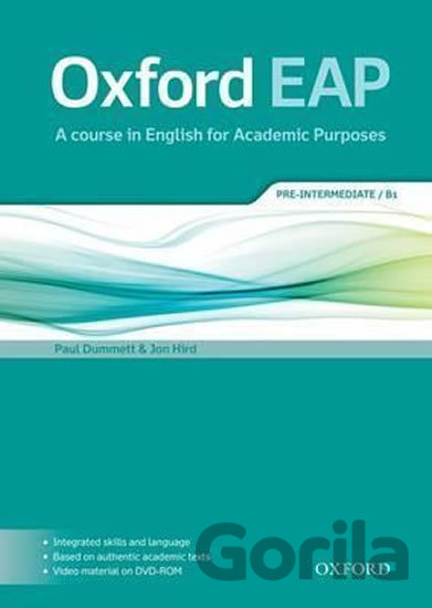 Kniha Oxford English for Academic Purposes B1 Student´s Book + DVD-ROM Pack - Paul Dummett
