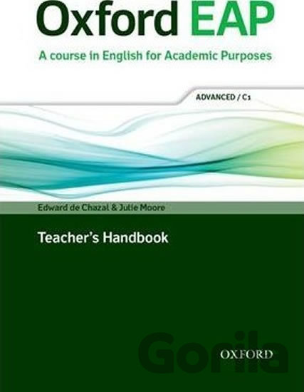 Kniha Oxford English for Academic Purposes C1 Teacher´s Handbook - Edward de Chazal