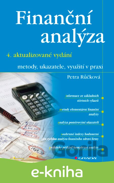 E-kniha Finanční analýza - 4. rozšířené vydání - Petra Růčková