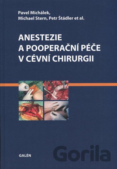 Kniha Anestezie a pooperační péče v cévní chirurgii - Pavel Michálek, Michael Stern, Petr Štádler