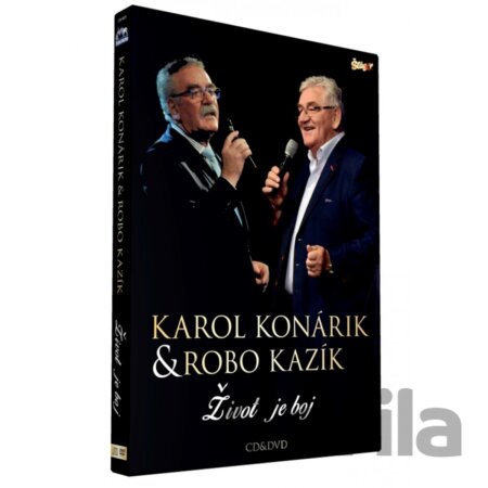 DVD Karol Konárik, Robo Kazík: Život je boj - Karol Konárik, Robo Kazík
