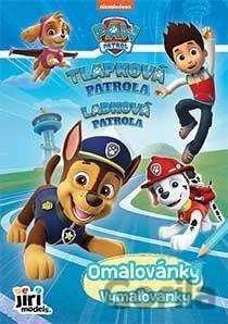 Kniha Tlapková patrola - Omalovánky A5+ - 