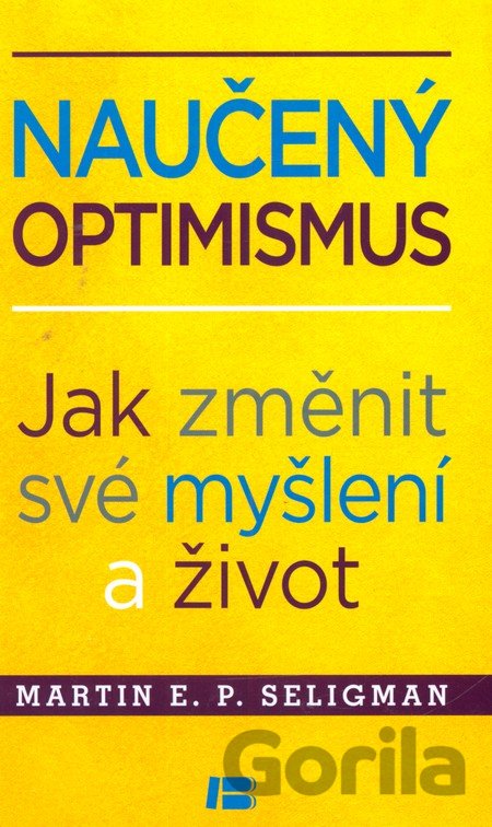 Kniha Naučený optimismus - Martin Seligman