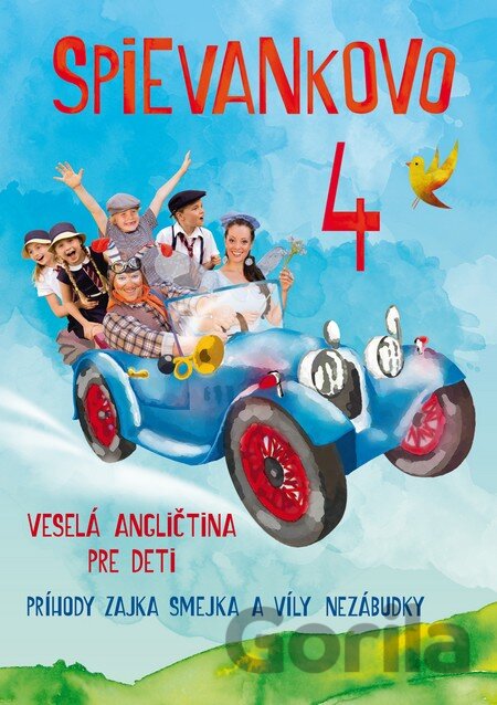 PODHRADSKA & CANAKY: SPIEVANKOVO 4 VESELA ANGL. PRE DETI (2-DVD) - 
