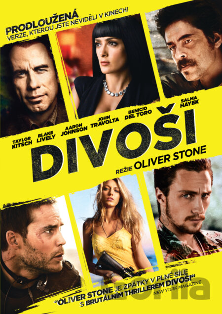 DVD Divoši (prodloužená verze) - Oliver Stone