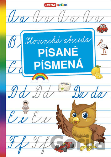 Kniha Slovenská abeceda - Písané písmená - Ivana Langerová