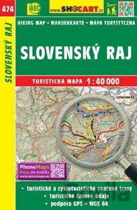 Kniha Slovenský raj 1:40 000 - 