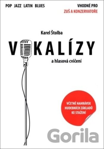 Kniha Vokalízy a hlasová cvičení - Karel Štolba
