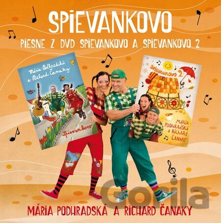 CD album Spievankovo I. - piesne z DVD spievankovo a spievakovo 2