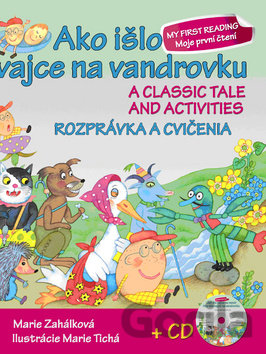 Kniha Ako išlo vajce na vandrovku - Rozprávka a cvičenia - Marie Zahálková