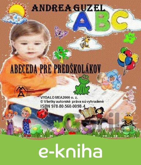 E-kniha Abeceda pre predškolákov - Andrea Guzel