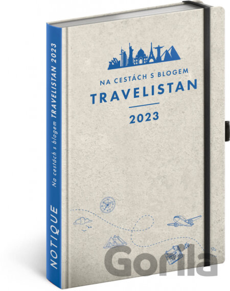 Cestovatelský diář Travelistan 2023