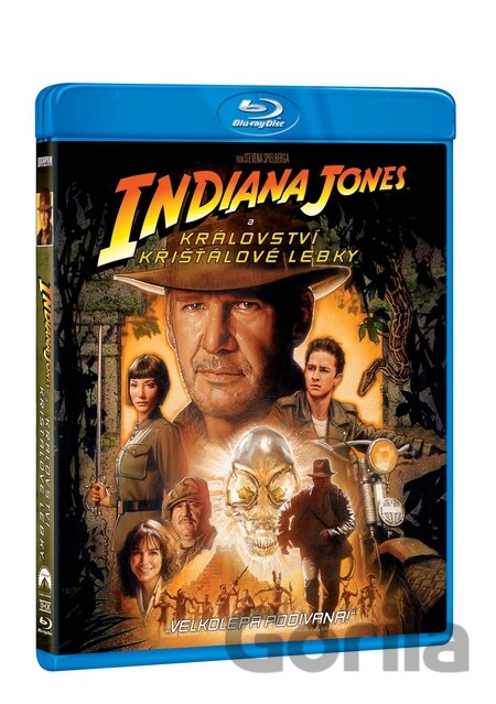 Blu-ray Indiana Jones a království křišťálové lebky (Blu-ray) - Steven Spielberg