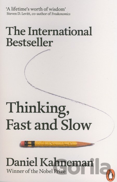 Kniha Thinking, Fast and Slow - Daniel Kahneman