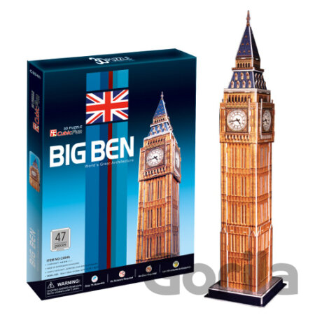 Puzzle Puzzle 3D Big Ben - 47 dílků
