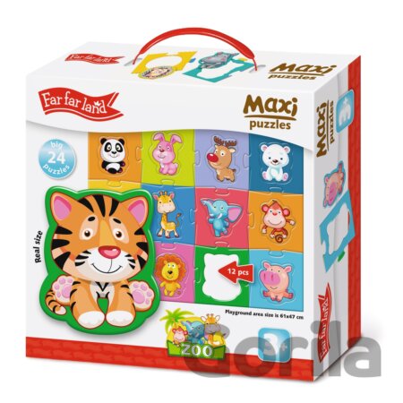 Puzzle MAXI puzzle 24. Zoo (61*47 cm)