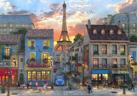 Puzzle Davison: Streets of Paris