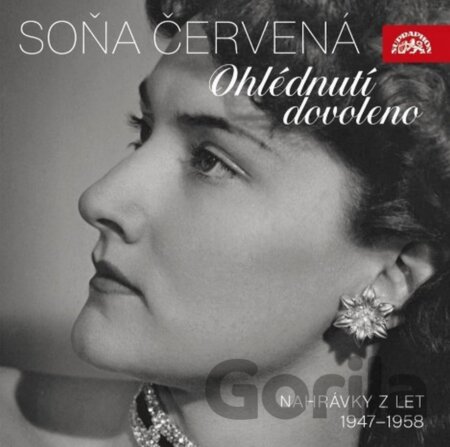 CD album Soňa Červená: Ohlédnutí dovoleno (Nahrávky z let 1947-1958)