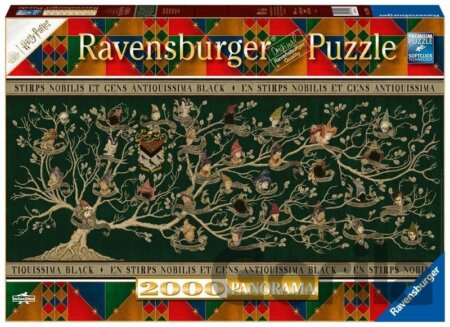 Puzzle Panorama Harry Potter - Rodokmen