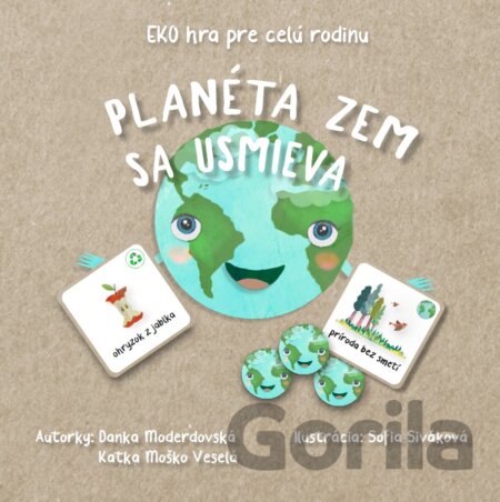 Hra EKO hra pre celú rodinu  - Planéta Zem sa usmieva