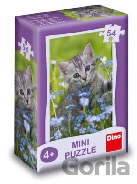 Puzzle Zvířátka minipuzzle - kotě
