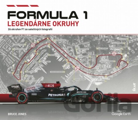 Kniha Formula 1: Legendárne okruhy - Bruce Jones