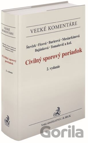 Kniha Civilný sporový poriadok - Marek Števček, Svetlana Ficová