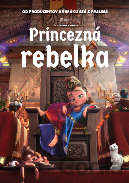 DVD Princezná rebelka (SK) - Julien Fournet