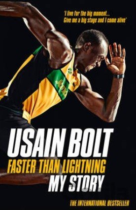 Kniha Faster than Lightning - Usain Bolt