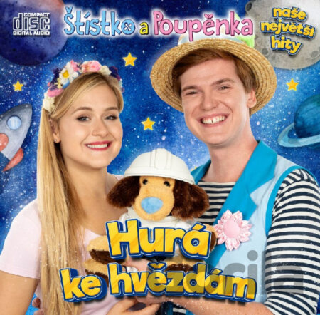 CD album Štístko a Poupěnka: Hurá ke hvězdám