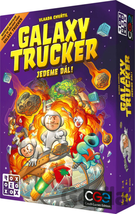 Hra Galaxy Trucker: Jedeme dál (rozš.)