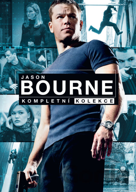 DVD Jason Bourne kolekce 1.-5. - 