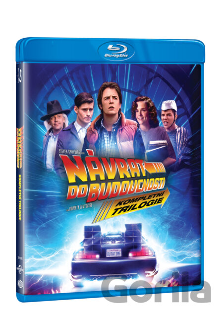 Blu-ray Návrat do budoucnosti kolekce 1.-3. (remasterovaná verze) - Robert Zemeckis