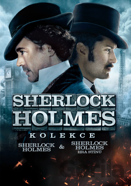 DVD Sherlock Holmes kolekce 1-2. - 