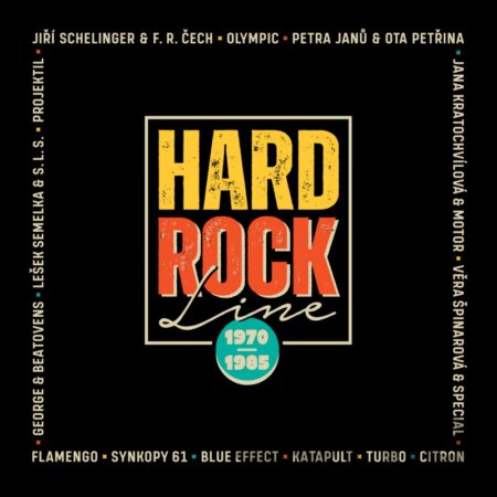 CD album Hard Rock Line 1970-1985
