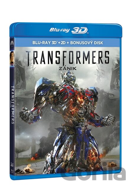 Blu-ray3D Transformers 4: Zánik (3 x Blu-ray - 3D + 2D + bonus BD) - Michael Bay