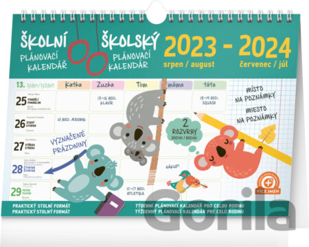 Školní plánovací kalendář / školský plánovací kalendár 2023/2024