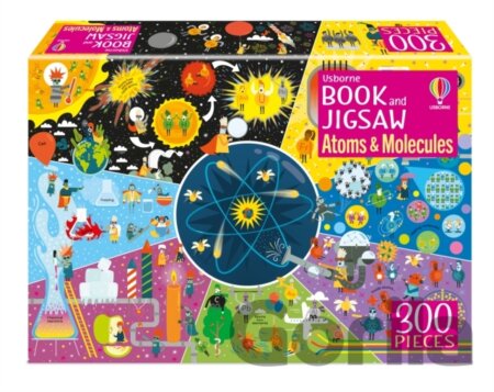 Kniha Usborne Book and Jigsaw Atoms and Molecules - Rosie Dickins