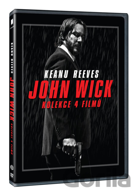 DVD John Wick kolekce 1-4. - 