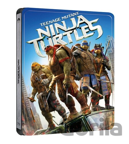 Steelbook Želvy Ninja (2014 - 3D + 2D - 2 x Blu-ray) -  Steelbook - Jonathan Liebesman, Kevin Munroe