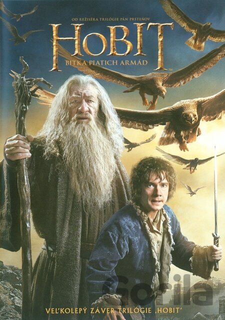 DVD Hobit: Bitva pěti armád (Hobbit) - (1 DVD) - Peter Jackson