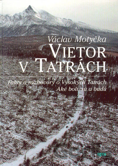 Kniha Vietor v Tatrách - Václav Motyčka