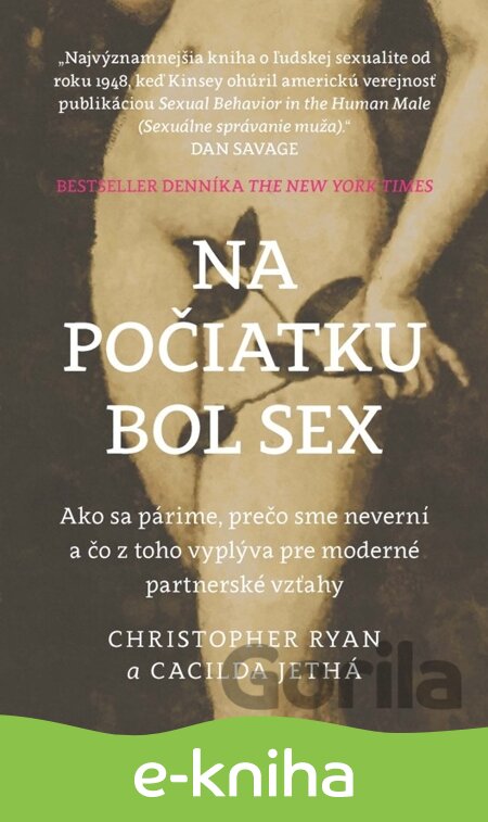E-kniha Na počiatku bol sex - Cacilda Jethá, Christopher Ryan