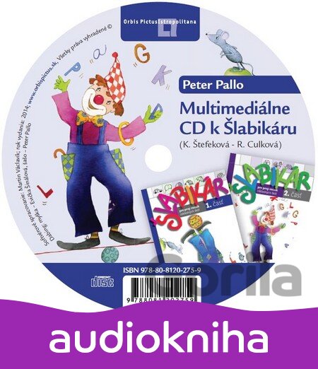 Audiokniha Šlabikár (multimediálne CD) - Kamila Štefeková, Romana Culková