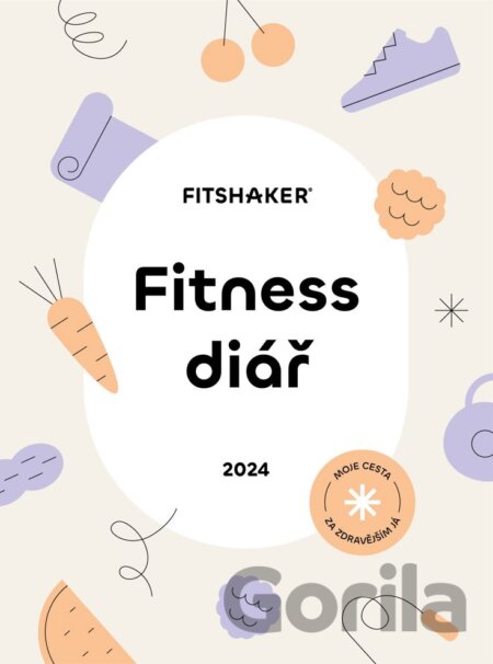 Kniha Fitness diář 2024 (cz) - 