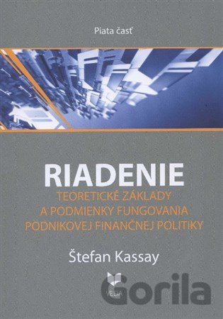 Kniha Riadenie 5 - Štefan Kassay